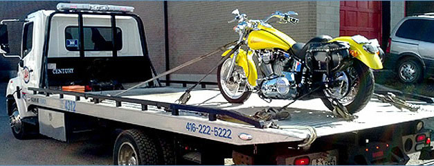 Motorcycle tow truck near me.