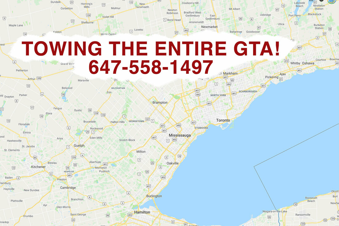 Toronto Towing, Mississauga Towing, Scarborough Towing and more!