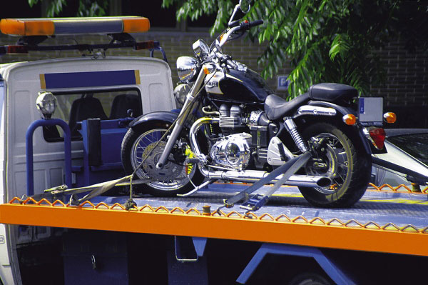 Tow Truck Etobicoke secures your bike for safe transport!